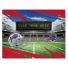 [Personalization Only] Official NFL Bills - 62" x 84" Personalized Washable Rug