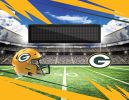 [Personalization Only] Official NFL Packers - 62" x 84" Personalized Washable Rug