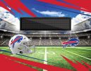 [Personalization Only] Official NFL Bills - 62" x 84" Personalized Washable Rug