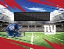 [Personalization Only] Official NFL Giants - 62" x 84" Personalized Washable Rug