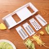 1pc Multi-functional Vegetable Cutting; Grater Shredded Potato Shredded; Household Grater With 4-Blade