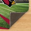 [Personalization Only] Official NFL Cardinals - 62" x 84" Personalized Washable Rug