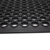 Free shipping Bar Kitchen Industrial Multi-functional Anti-fatigue Drainage Rubber Non-slip Hexagonal Mat 60*90cm