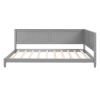 Full Size Wood Daybed/Sofa Bed, Gray