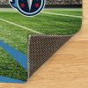 [Personalization Only] Official NFL Titans - 62" x 84" Personalized Washable Rug