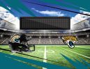 [Personalization Only] Official NFL Jaguars - 62" x 84" Personalized Washable Rug