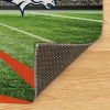 [Personalization Only] Official NFL Broncos - 62" x 84" Personalized Washable Rug