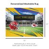 [Personalization Only] Official NFL Chiefs - 62" x 84" Personalized Washable Rug